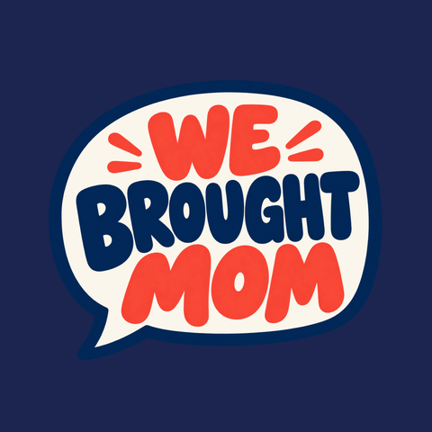 We Brought Mom logo